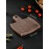 Defense board for supply to Wild Kitchen, 23 × 20 × 2.5 cm, Grabs Dark