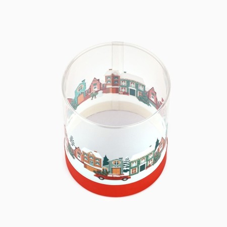 Gift Box "Winter City", 10 x 11 cm, new year-3