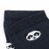 Women's terry socks "Panda", dark blue color, size 23-25