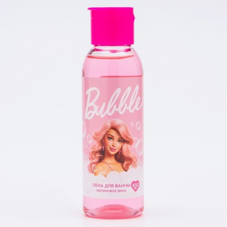 Bubble bath foam, 100 ml, aroma of raspberry wine, Beauty Fox-1