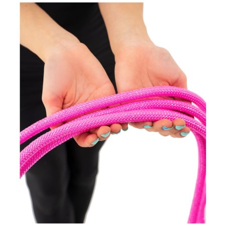 Lacking for rhythmic gymnastics weighted Grace Dance, 2.5 m, pink color-8