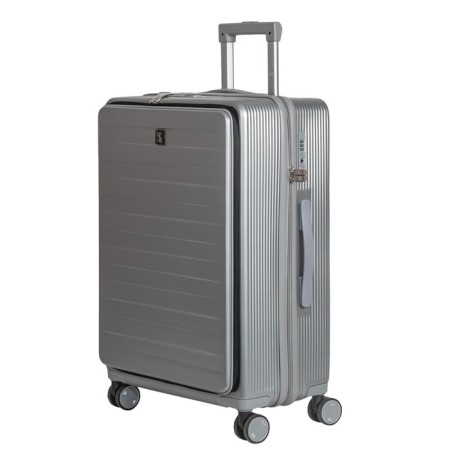 Supra STS-1009-M, 60 l, gray suitcase
