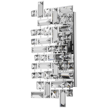 Wall lamp STILFORT 2171/09/02W Tetrix, 2x40W, E14, 420x420x100 mm, chromium color