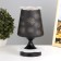 Aroma lamp with backlight "Circles" E27 40W +RGB black 12.5x12.5x23 cm Risalux