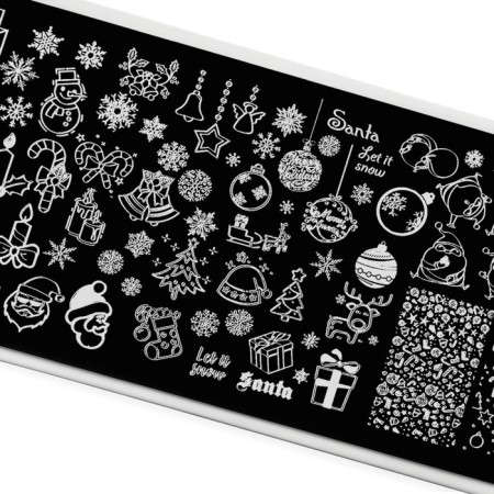 Stamping plate TNL Premium OH, Santa!-1