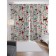 Photostes "New Year deer", Saten, size 145x265 cm, 2 pcs