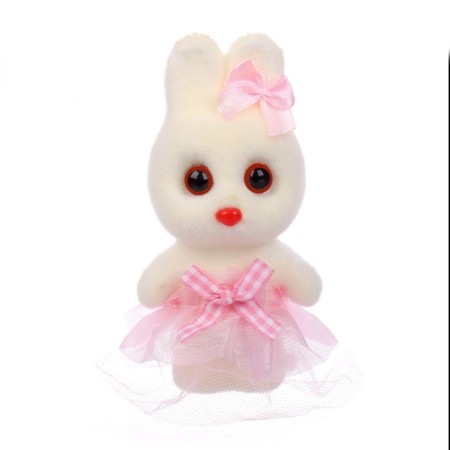 Игрушка из пенопласта «Зайка в юбочке», 13 см-5