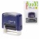 Corpusteum stamp Staff Printer 8051, 38 x 14 mm, 3 lines, 1 cash desk, blue