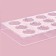 Konfinetta chocolate form "hemisphere", 28 × 14 cm, 15 cells, color transparent