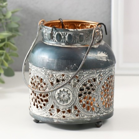 Summary Metal per 1 candle "East Flowering" d = 3.7 cm 11.5x11.5x13 cm-1