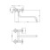 Eleanti Elt6010 kitchen mixer, two -wound, wall, color chromium