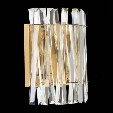 Sconces st. SL1170.301.02. Fabio. 2x40 watts, E14, 25x30 cm, brass color-4