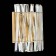 Sconces st. SL1170.301.02. Fabio. 2x40 watts, E14, 25x30 cm, brass color