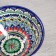 Rishtan ceramics "flowers" 15 cm, small, blue