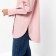 Women's shirt Minaku: Casual Collection Pink color, pr 44