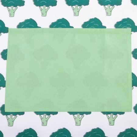 Apron Ethel Broccoli 70 x72 cm, 100% p/e-2