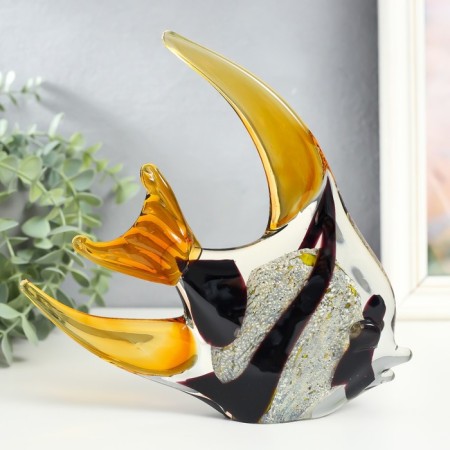 Souvenir glass "Fish Exot" under Murano glass 23.5x4x420 cm-3
