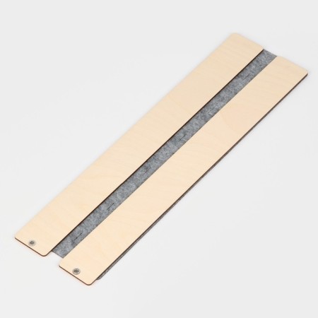 Clogging double double, 55 x 15 cm, gray-3