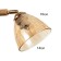 Svetogor chandelier "Star" 5x60W E27 white 53x53x27cm
