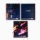 Notebook A5, 48 liters per spiral, internal block No. 1 MIX "Street Racing"