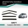 Defly window deflectors for Suzuki Swift, 2004-2010, 5 doors