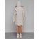 Coat insulated winter female, size 42, beige color