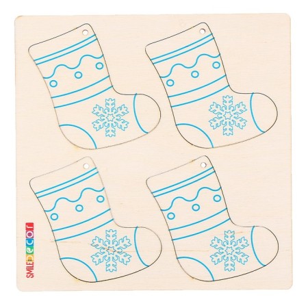 Set for creativity "New Year's coloring. Boot "