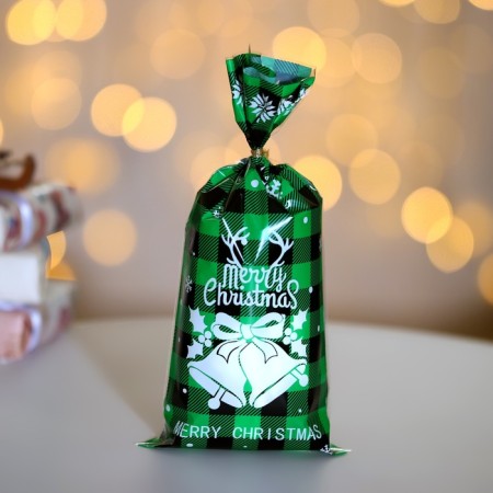 Gift package, "green cell" 13x27 cm-3