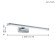 Lamp Pandella 1, 1x7.4W LED, 4000K, 900LM, chromium color