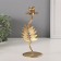Summary Metal for 1 candle "Fern sheet" D-2 cm 9x9x21 cm