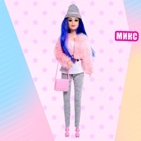 Miranda hinge doll with accessories, mix-5