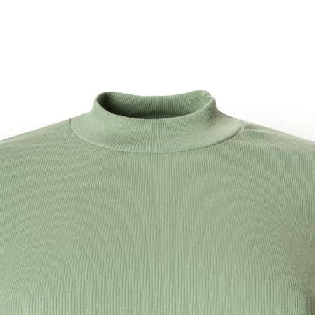 Female turtleneck, green color, size 48-10