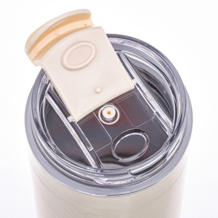 Thermal circle, 440 ml, travel, retains heat up to 6 hours, white-3
