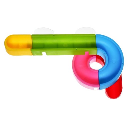 Toy Water Hill for playing the bathroom, designer, set on suction cups "Duck water park"-1