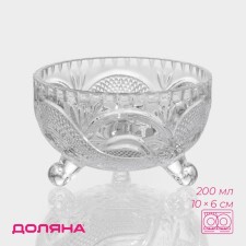 Glass candidate on the legs of Venice, 200 ml, 10 × 6 cm