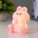 Night "Bunny" LED 2W from 3xlr44 batteries pink 7x9x11 cm Risalux