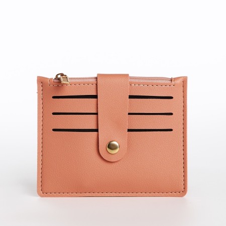 Cartholder on the button, pink color