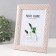 Photo frame plastic 13x18 cm "Brick masonry" white 22x17 cm