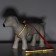 The “Bones and Paws” set of a reflective, leash 120 x 1.5 cm, OG 36-52 cm, red