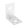 Corner Fixing reinforced tundra Krep, 50x50x35x1.5 mm, in the package of 100 pcs.