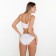 Panties female slips, white color, size 44 (m)