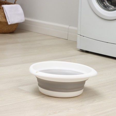 Fighting pelvis "Flex", 5.5 l, 32.5 × 33 × 4.5 cm, smoky color-5