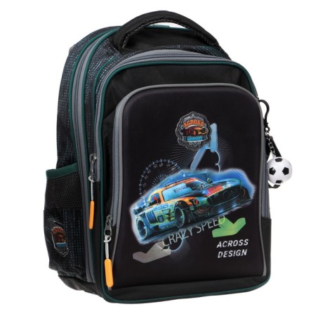 Frame backpack 39 x 29 x 17 cm, Across 640, filling: bag, black ACR22-640-4-1