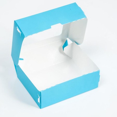Temple container, blue, 10 x 8 x 3.5 cm-1