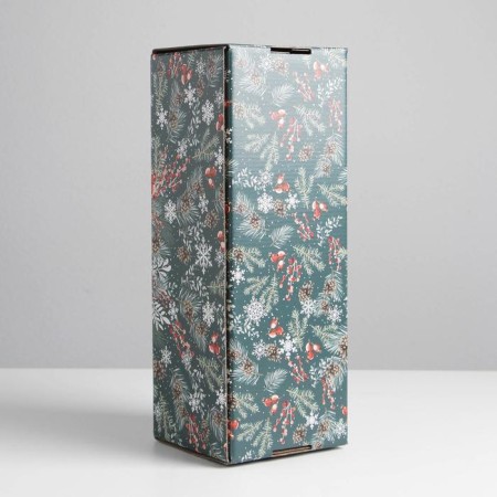 Folding box "Happy New Year", 12 x 33.6 x 12 cm, New Year-3