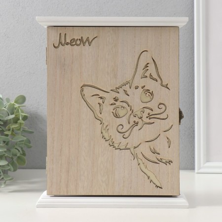 Klyuchny Key 6 hook "Cat" 26.5x20.8x6.3 cm