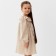 Children's dress with collar Kaftan, p. 34 (122-128), beige