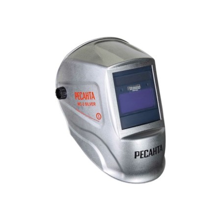Welding mask Resanta MS-2 Silver, chameleon, plastic, 92x42 mm-2
