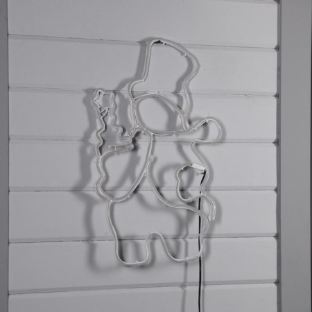 Neon figure "Snowman", 48 × 60 cm, 448 LED, 220 V, glow warm white/blue/green/red-1