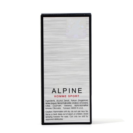 Male perfumery water Alpine Sport (based on Allure Home Sport Chanel), 30 ml-4